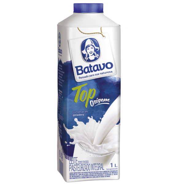 373488 Leite Pasteurizado Tetra Top Integral 1l Batavo