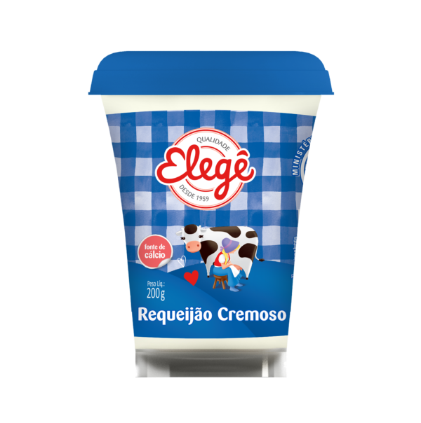 378854 Requeijao Cremoso Tradicional Elege 200g