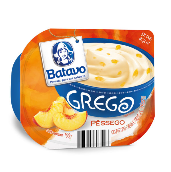 431597 Iogurte Grego Pessego 100g