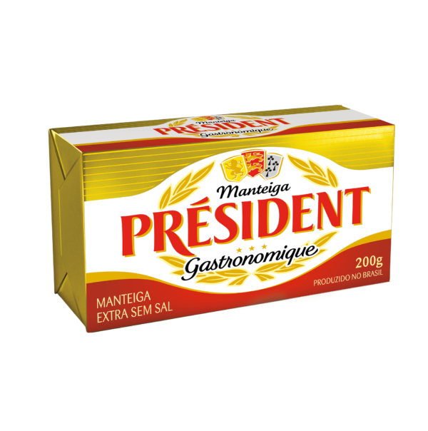 448900 Manteiga Preesident Tablete sem Sal 200g