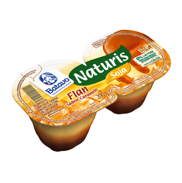 8919 Sabores Naturis Flan Caramelo 200g