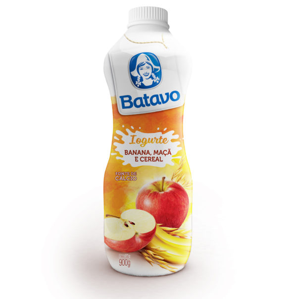 Iogurte Batavo Banana Maca e Cereais 900g