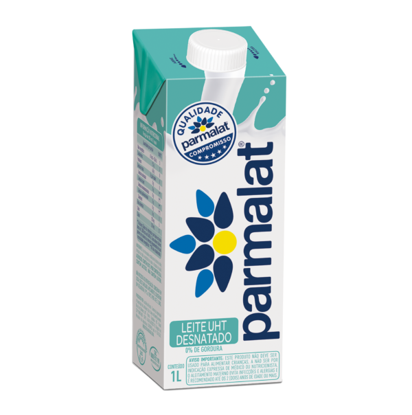 Leite UHT Desnatado 1L Parmalat 2