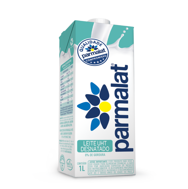 Leite UHT Desnatado 1L Parmalat