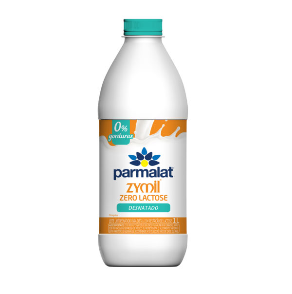 Leite Zymil Desnatado 1L Parmalat