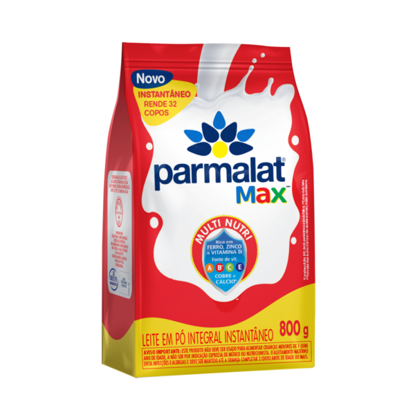 Leite em Po Integral Instantaneo Parmalat 800g