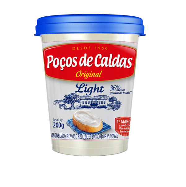 Requeijao Light Pocos de Caldas 200g