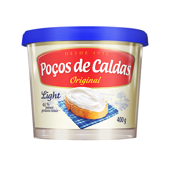 Requeijao Light Pocos de Caldas 400g