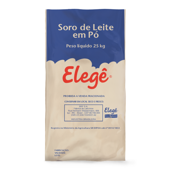 Soro de Leite em Po Elege 25kg