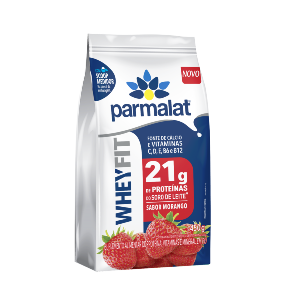 WheyFit Morango 450g Parmalat