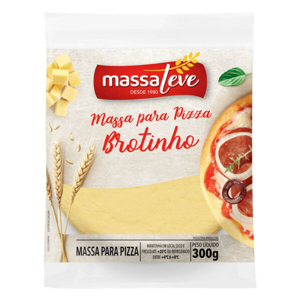 Massa para Pizza Brotinho Massa Leve 300g