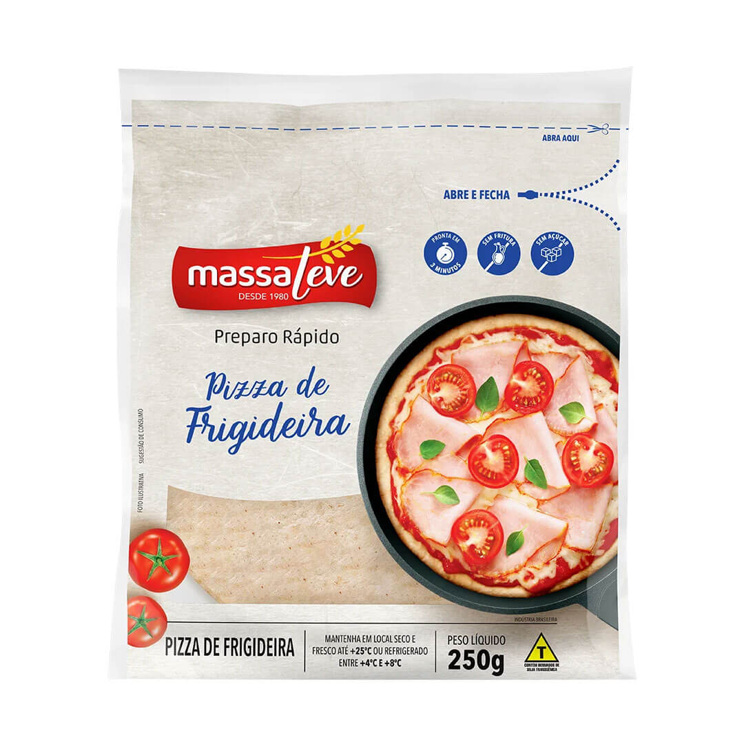 Massa para Pizza de Frigideira 250g