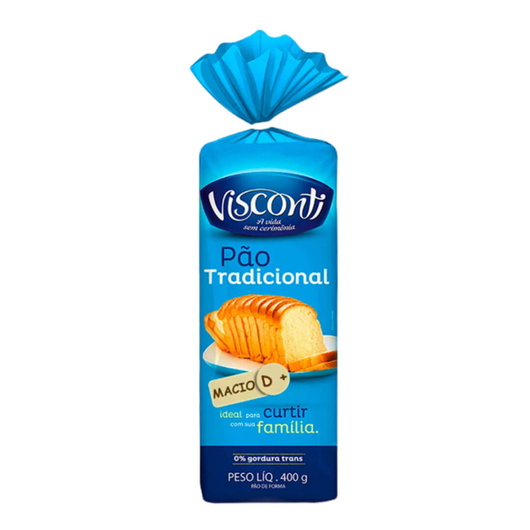 Pao Visconti Tradicional 400g