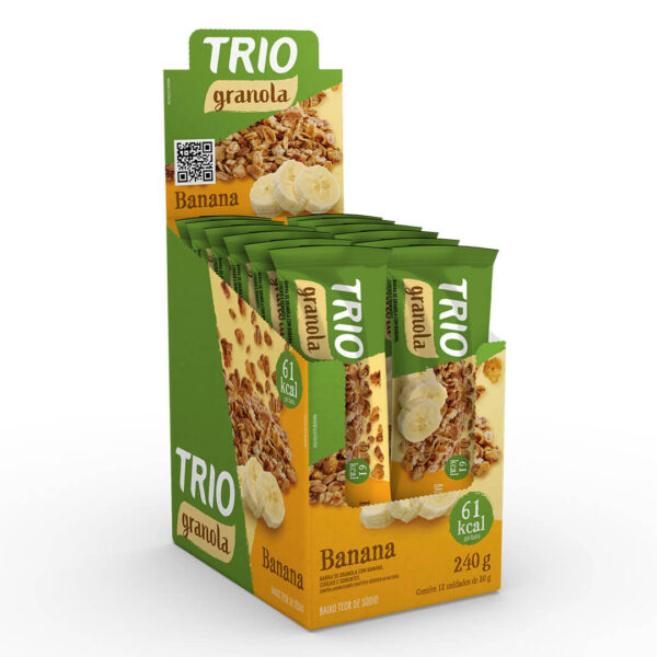 Trio Granola (Sabores) 12x20g - Display