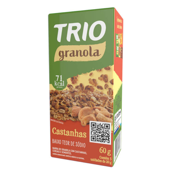 cartucho granola castanha