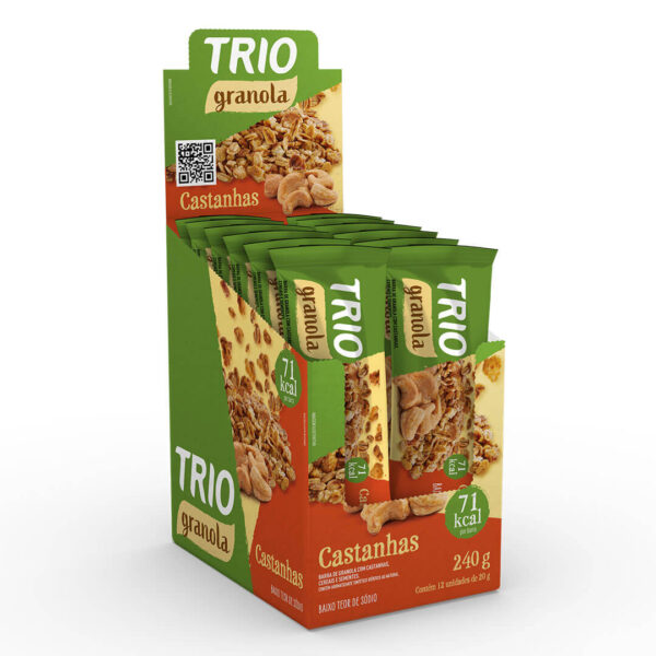 Trio Granola (Sabores) 12x20g - Display - Image 3