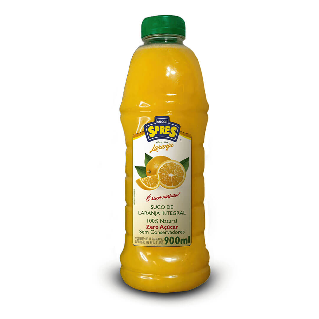 suco spres laranja integral 900ml