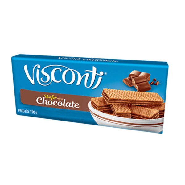 wafer visconti chocolate 120g