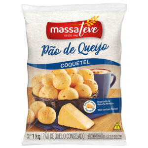 Pão de Queijo Massa Leve Coquetel 1Kg